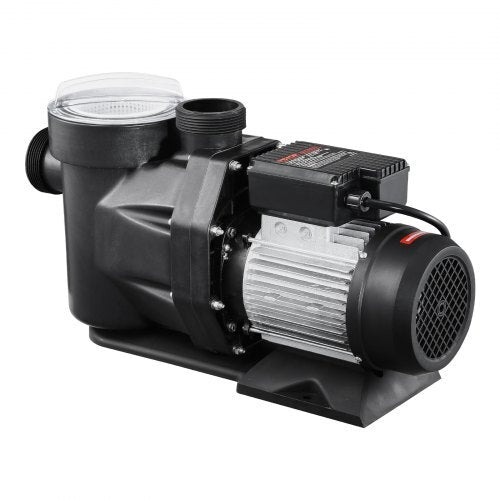 Above Ground Pool Pump, 3 HP, 149 GPM Max Flow Single Speed Swimming Pool Pump, 220V 3450 RPM 42 ft Max Head Lift with PP Shell Strainer Basket, 122F Max Water Temp, for Hot Tubs Spas, No Plug