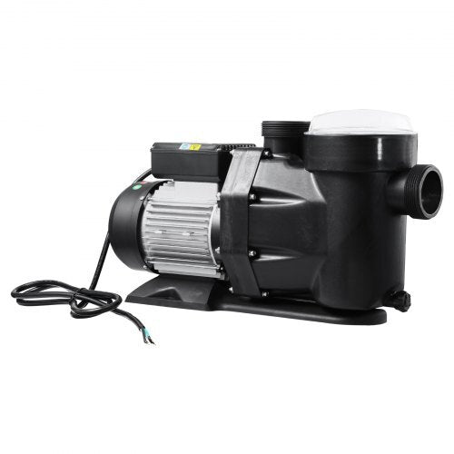 Above Ground Pool Pump, 3 HP, 149 GPM Max Flow Single Speed Swimming Pool Pump, 220V 3450 RPM 42 ft Max Head Lift with PP Shell Strainer Basket, 122F Max Water Temp, for Hot Tubs Spas, No Plug