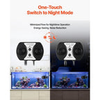 Aquarium Wave Maker, 20W, 2113 GPH Quiet and Strong DC Powerhead, Adjustable Fish Tank Circulation Pump with Controller, Strong Magnetic Base, 360? Rotating Wavemaker, for Freshwater Saltwater