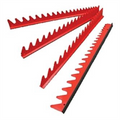 Ernst Mfg. 40 Tool Space Saver Wrench Rails, Red with Magnet