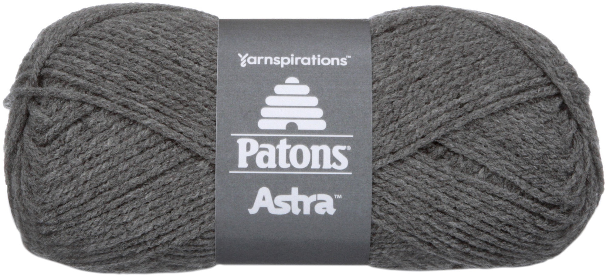 Spinrite Patons Astra Yarn Solids Medium Grey 1 Pack of 1 Skein