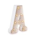 Darice Light Up White Marquee Letters Letter A 9.875 inches