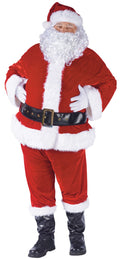 Fun World Plus Compelte Velour Santa Suit X Large 50 54
