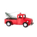 Tree Trimming Red Toy Truck with Tree Ornament