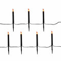 Inc 9 Inches C and le Pathway Markers Outdoor Halloween Dacor