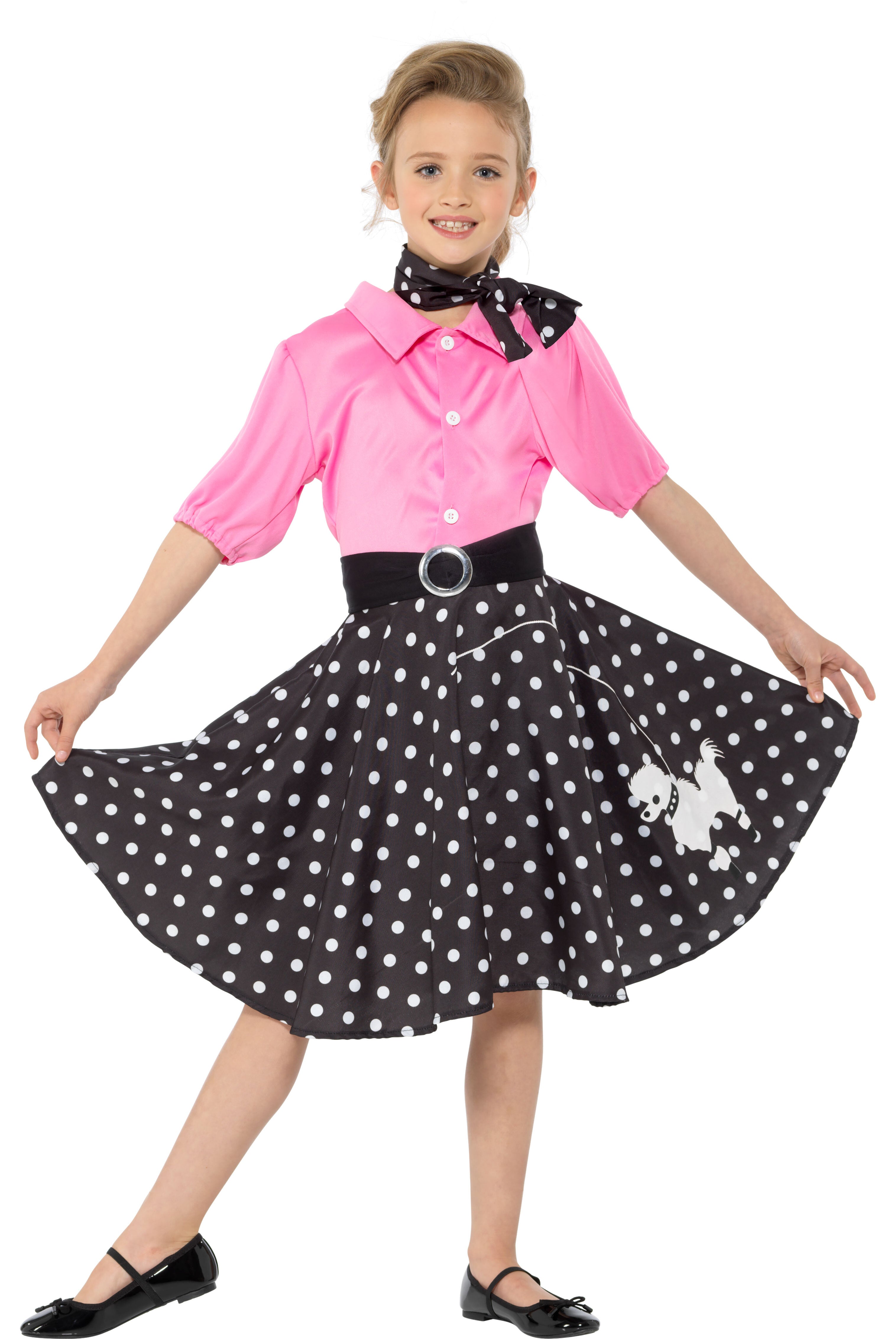 Karnival Costumes Rock N Roller 50s Girl s Costume Small 3 4
