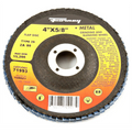 Forney Industries Flap Disc, Type 29, 4 in x 5/8 in, ZA80