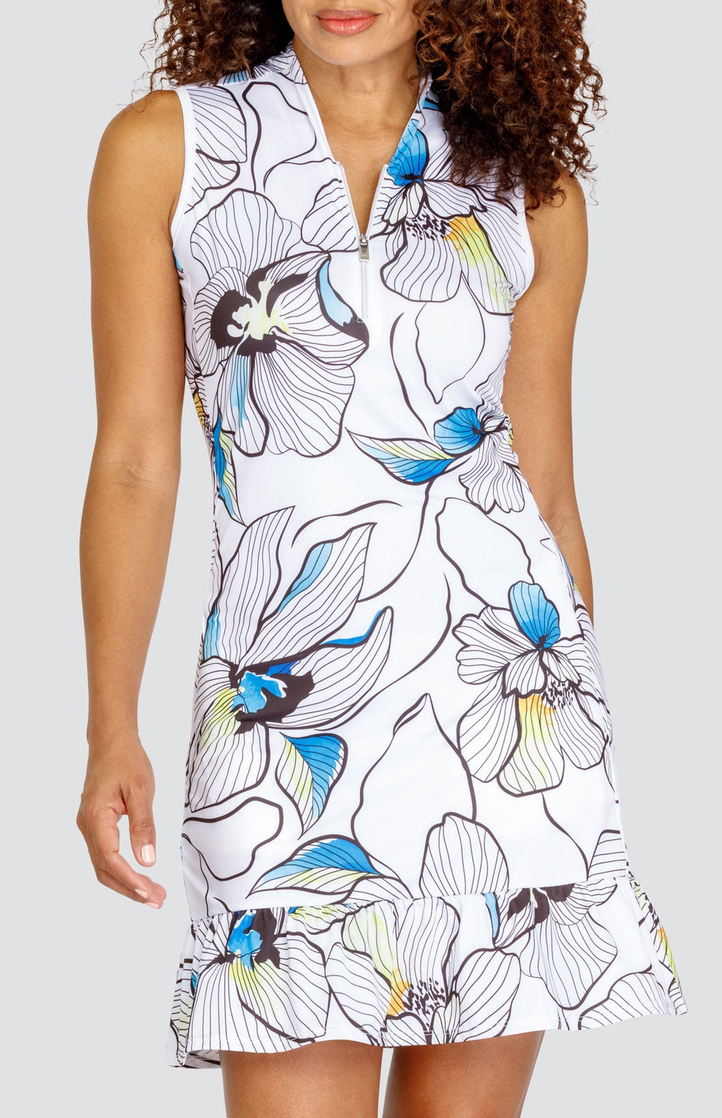 Nefertiti 36.5" Dress - Oleander