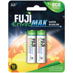 FUJI ENVIROMAX 4300BP2 EnviroMax AA Super Alkaline Batteries (2 pack)