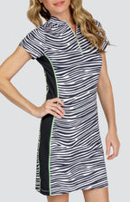 Lindy 36.5" Dress - Racing Stripes
