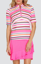 Colette Top - Sherbert Stripe