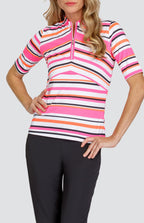 Colette Top - Sherbert Stripe