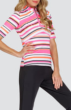 Colette Top - Sherbert Stripe
