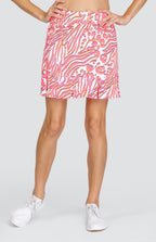 Gaia 18" Skort - Zebra Swirl