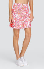 Gaia 18" Skort - Zebra Swirl