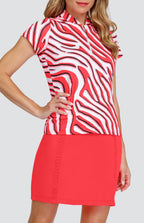 Rosalia Top - Zebra Frill