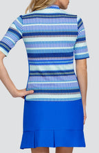 Isa Top - Batik-Admiral Blue