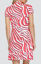 Stell Dress - Zebra Frill