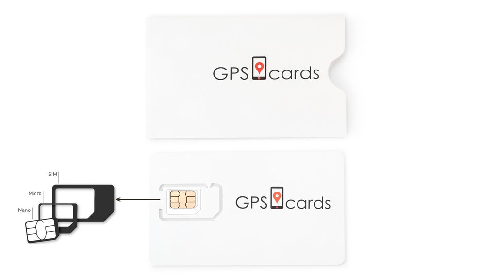 Global SIM Card for A5C-8 Asset Locator System + Online Tracking Platform