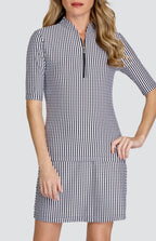 Dolores Top - Stripe Jacquard