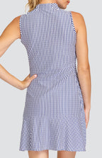 Tali Dress - Stripe Jacquard