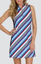 Belicia Dress - Polychrome Stripe