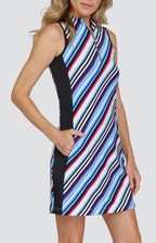 Belicia Dress - Polychrome Stripe