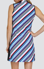 Belicia Dress - Polychrome Stripe