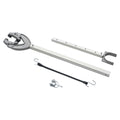 Transom Saver, 32-44 in, Adjustable Boat Transom Saver with Heavy-Duty Head, Corrosion-Resistant Easy-to-Install Transom Savers for Less Than 100 HP Outboard Motor , Fit for Roller & Trailer