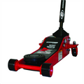 American Forge & Foundry Service Jack - 2 Ton Capacity - Double Pump - Short Chassis - Low Profile - 1 pc Handle - 2.75" Min H to 20" Max H - Heavy Duty