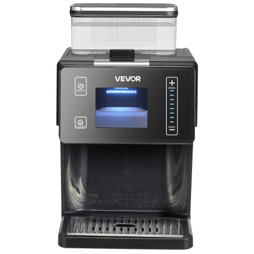 Snowflake Ice Machine, 44LBS/24H Snowflake Ice Maker, Ice-Shaver Machine with Stainless Steel Blade, Electric Snow Cone Maker with 0.2 Gal Tank, 60S Fast Pre-Cooling, for Home & Small Gatherings