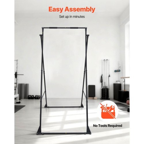 Yoga Stand Frame, Max 440.9 lbs Load Swing Stand, Triangular Structure Yoga Aerial Rig, Aerial Silk Stands with EVA Foam, 4-Level Horizontal & 6-Level Vertical Adjustment, Multi-Functional