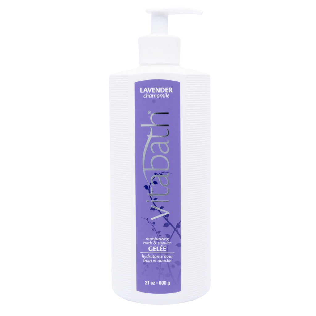 Vitabath Lavender Chamomile Moisturizing Bath & Shower Gelee 21 oz