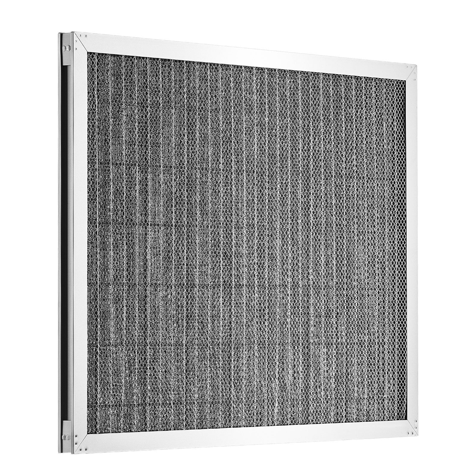 Electrostatic Air Filter, 16x20x1 inch Washable & Reusable Aluminum AC/HVAC Furnace Filter, MERV 8 Long Lifetime, Home or Office (Actual Size: 15.5 x 19.75 x 0.82 in)