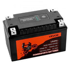 Motorcycle Battery, 12 Volt 4Ah, LiFePO4 Lithium Pre-Charged Powersports Battery, Maintenance Free & High Performance, Compatible with ATV, Motorcycle, Jet Skis, Scooter, UTV, and More
