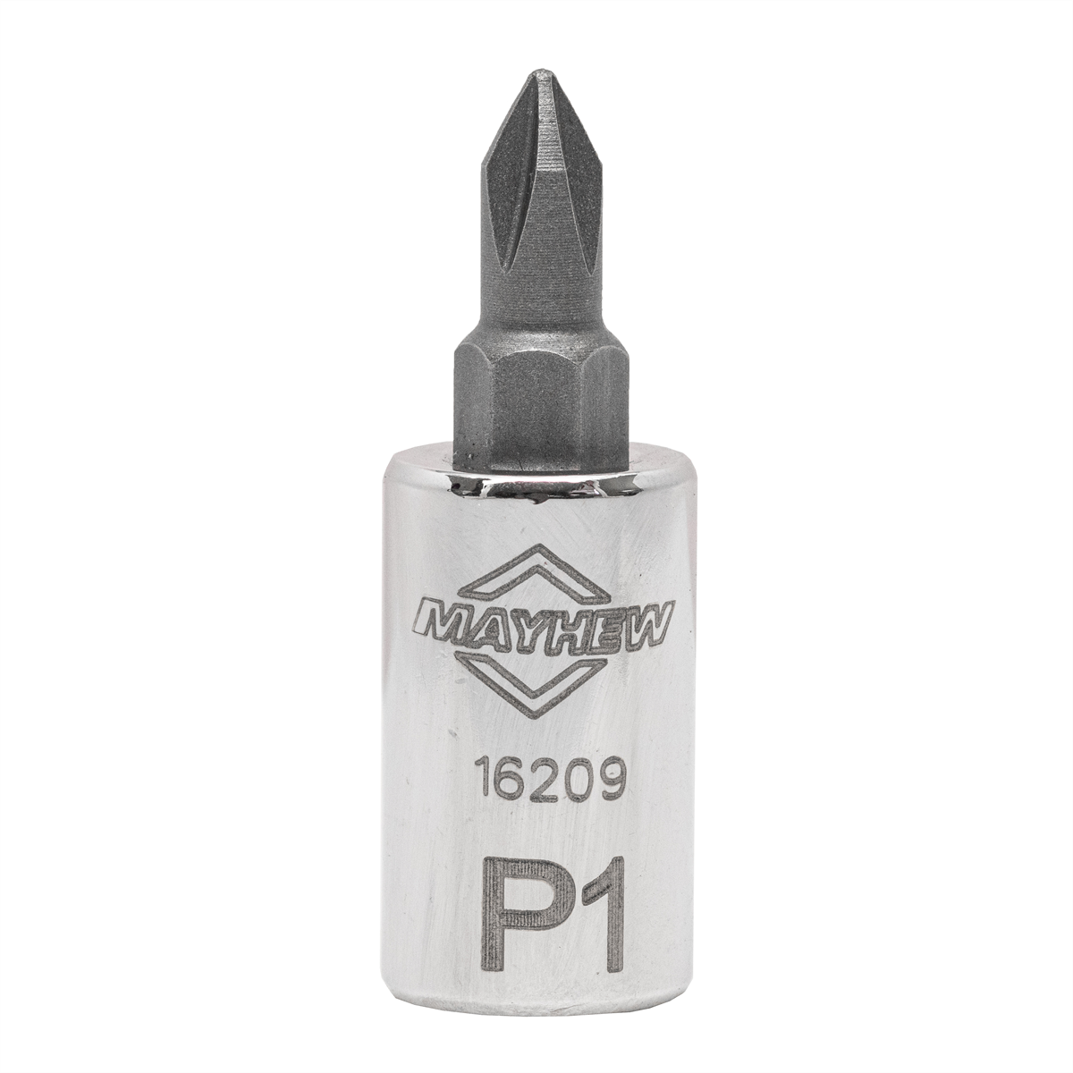 Mayhew Mayhew No. 1 Phillips Short Insert Socket Bit, 1/4-Inch Drive