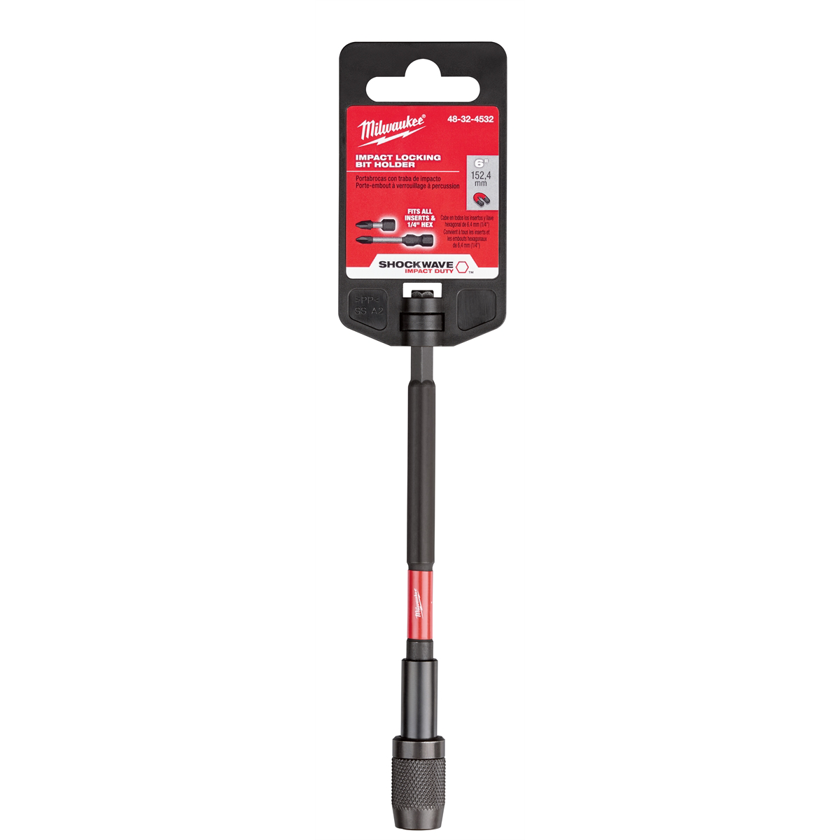 Milwaukee Tool SHOCKWAVE 6" Impact Locking Bit Holder