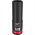 Milwaukee Tool SHOCKWAVE Impact Duty  3/8"Drive 1/2" Deep 6 Point Socket