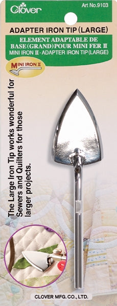 Clover Mini Iron II inchesThe Adapterinches Tip Large