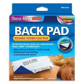 TheraMed Dual-Temp Cold Pack - Back Pad for Lower Back Pain Relief (1 Count)