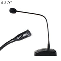 Professional Condenser Wired Gooseneck Microphone Desktop High Sensitivity Capacitor Mic black