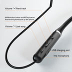 Original LENOVO XE05 Neck-type Bluetooth Headset Sports Waterproof Long Standby Earphones Red