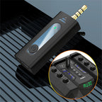 Wireless 3.5mm Lavalier Microphone Condenser Mic for Camera Speaker Smartphone Recording Microphone K35 1 to 2