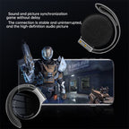 US F2 Tws Wireless Bluetooth Headset Noise-Cancelling Night Running Light Luminous Sports Earbuds Black