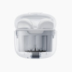 BD02 Wireless Earbuds In-Ear Earphones With Clear Calling Transparent Charging Case For Cell Phone Computer Laptop Sports black