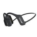 Wireless Headphones Headband Bone Conduction Earphones Clear Sound Calling Headphones Waterproof Earbuds Blue