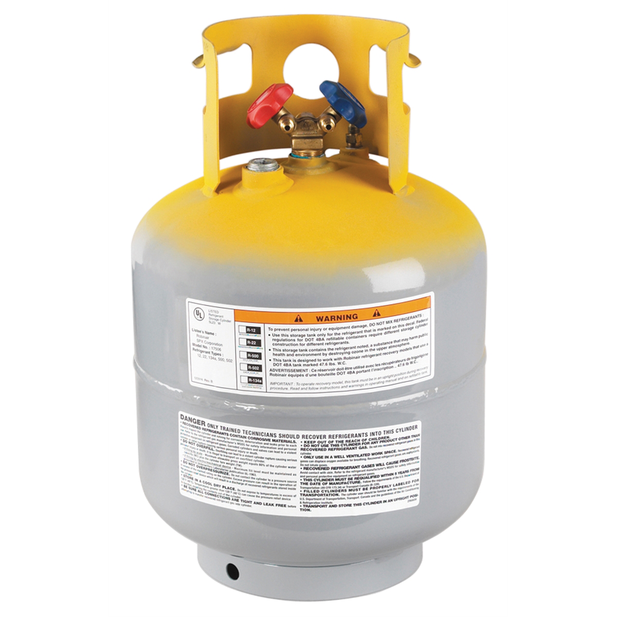 Robinair TANK A/C 50# R12