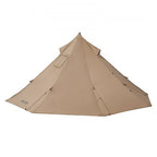 Hot Tent for 2 Persons, Portable Winter Tipi Tent with Stove Jack, Waterproof Camping Tents,  Lightweight 4 Season Shelter Tents for Hiking Fishing Backpacking, S Size