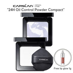 CARSLAN Stay Matte Face Pressed Powder Compact 24H Long Lasting Oil Control Translucent Loose Setting Powder For Face Makeup