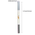 Thin-Head Double-Ended Eyebrow Pencil – Waterproof, Long-Lasting, Auto-Rotate, Brush Tip, Contour, Natural, Certified, Unisex